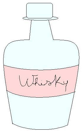 Bottiglia Whiskey