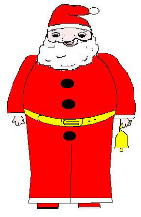 Babbo Natale con campanello