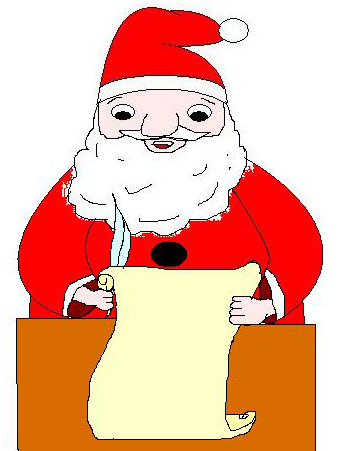 Babbo Natale scrive