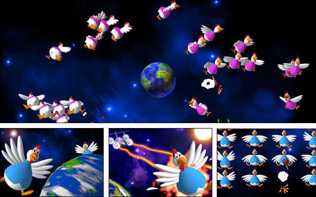 Screenshot Chicken Invaders