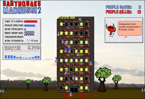 Earthquake Madness! 2