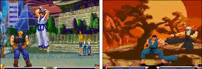 Garou Densetsu vs Street Fighter 2 Blazing Arts