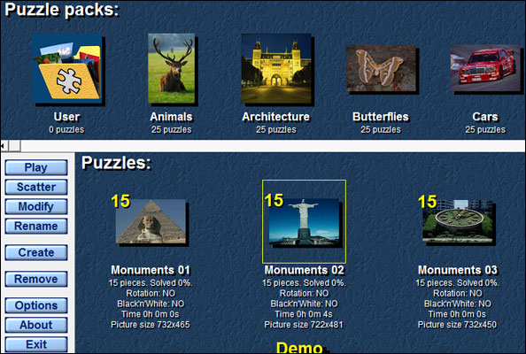 Screenshot Jigsaw Puzzle Lite
