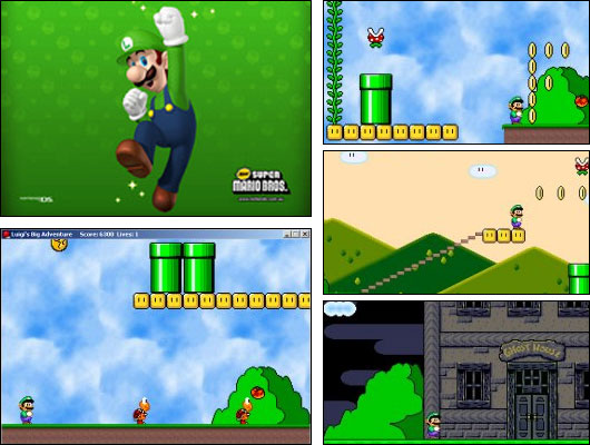 Screenshot Luigi's Big Adventure