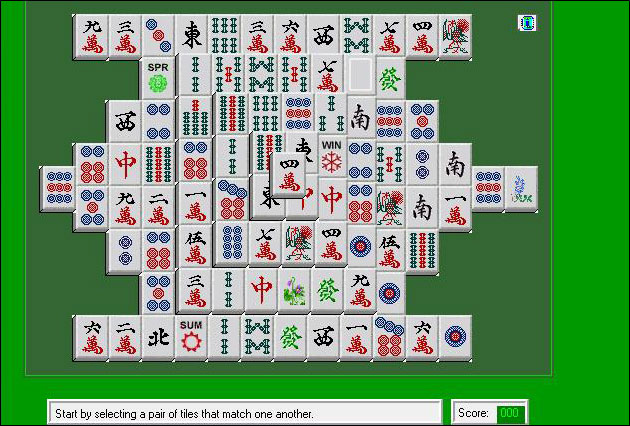 Screenshot MahJong 2000 Luxury Edition