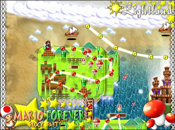 Screenshot Mario Forever Block Party