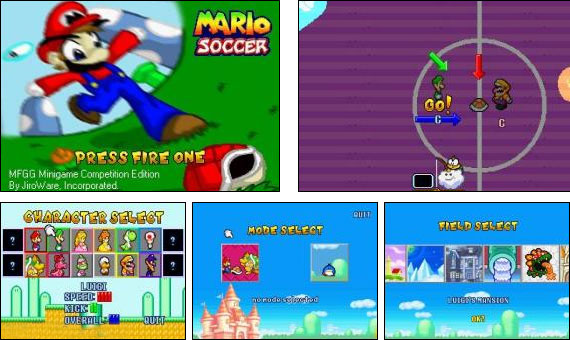 Screenshot Mario Soccer