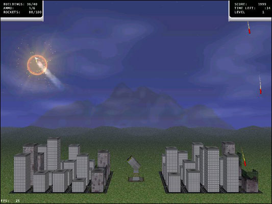 Screenshot Missile Storm