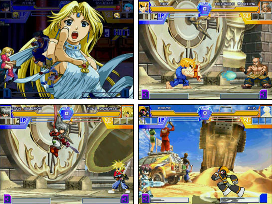 Screenshot Namco X Capcom Brawlers