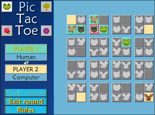 Screenshot Pic Tac Toe