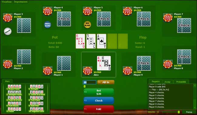 Screenshot PokerTH