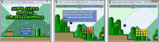Screenshot Super Luigi and the Golden Shrooms