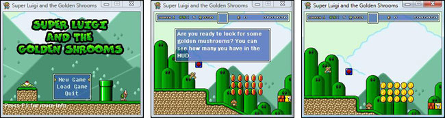 Super Luigi and the Golden Shrooms