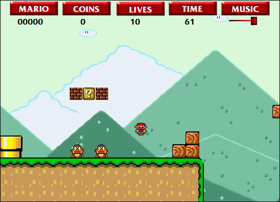 Screenshot Super Mario Bros