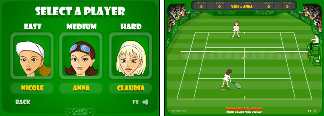 Screenshot Tennis ACE