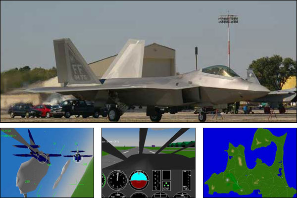 Screenshot YS Flight Simulation System