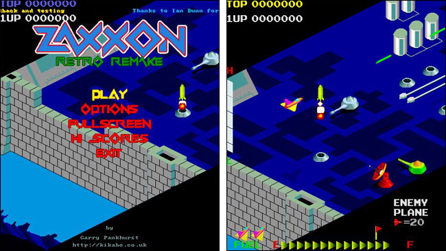 Zaxxon Retro Remake