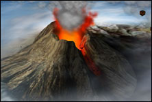 3D Vulcano