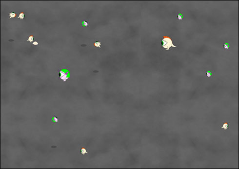 Alieni sulla Luna Screensaver