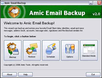 Amic Email Backup