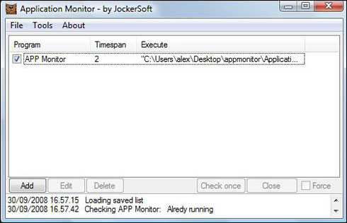 Application Monitor