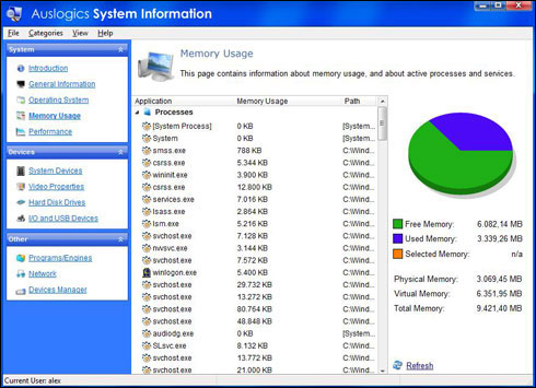 Auslogics System Information