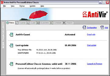 Avira AntiVir Personal