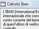 Calcolo Iban