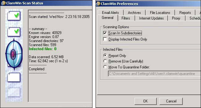 ClamWin Free Antivirus