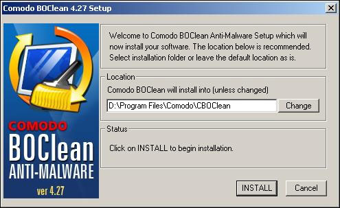 Comodo BOClean Anti-Malware