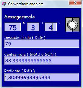 Convertitore angoli