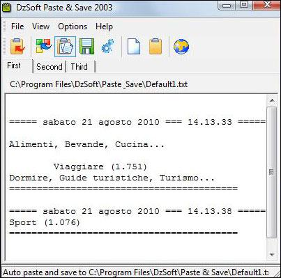 DzSoft Paste & Save