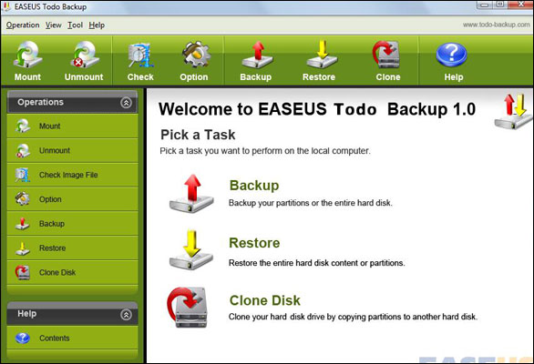 EASEUS Todo Backup