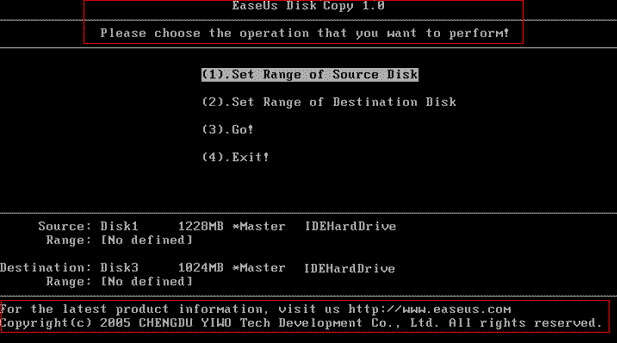 EaseUs Disk Copy 1.0