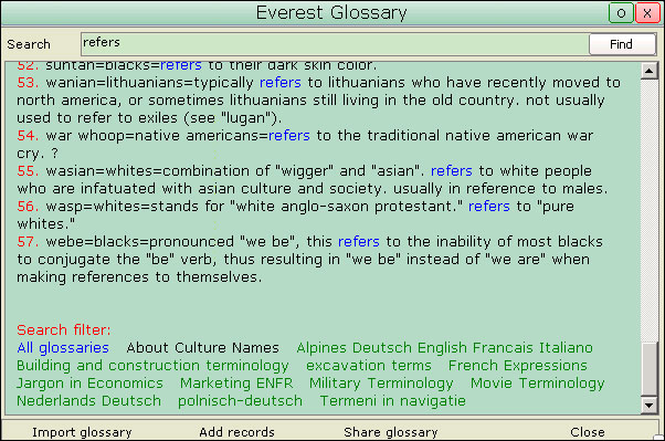 Everest Dictionary