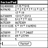 Factor Pad
