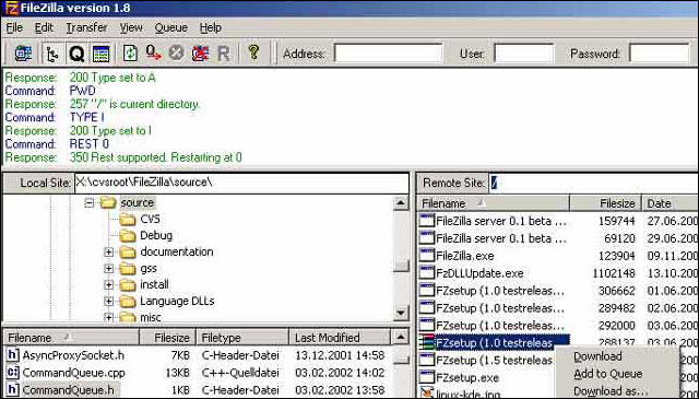 FileZilla