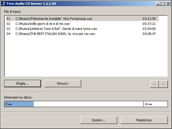 Free Audio CD Burner