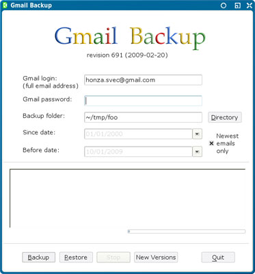 Gmail Backup