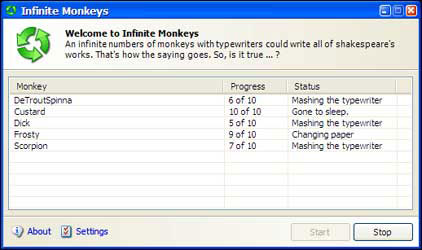 Infinite Monkeys