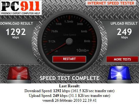 Internet Speed Tester