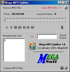 Mega Mp3 Splitter