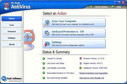 PC Tools AntiVirus