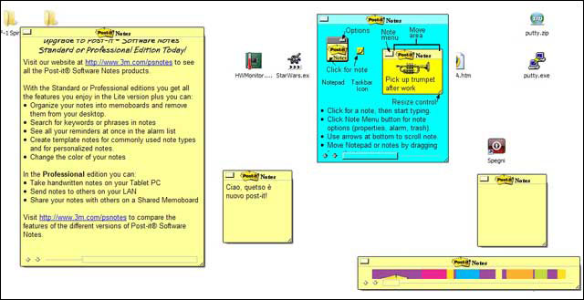 Post-it Software Notes Lite