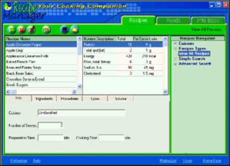 Recipe Manager