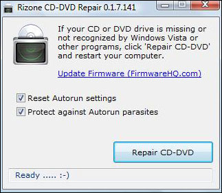Rizone CD-DVD Repair