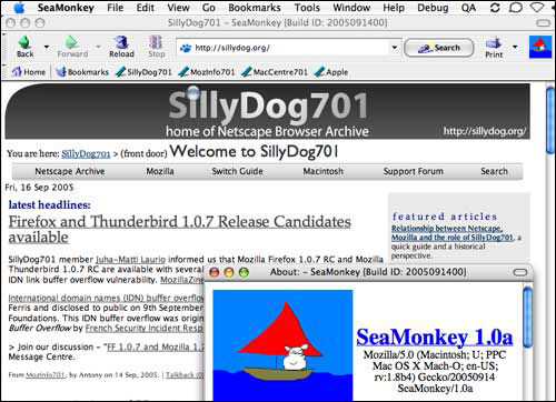 SeaMonkey Mac