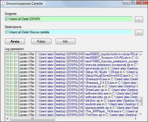Sincronizzazione Cartelle
