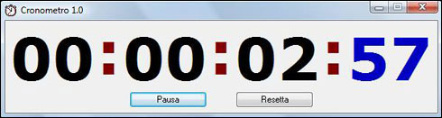 Software Cronometro