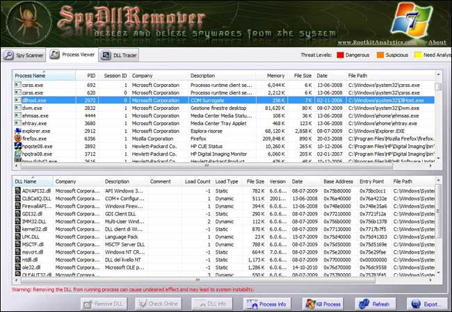 SpyDLLRemover